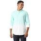 Pepe Jeans MenS Regular Fit Ombre Dyed Shirts Green