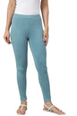W for Woman Aqua Knitted Cotton Lycra Tights