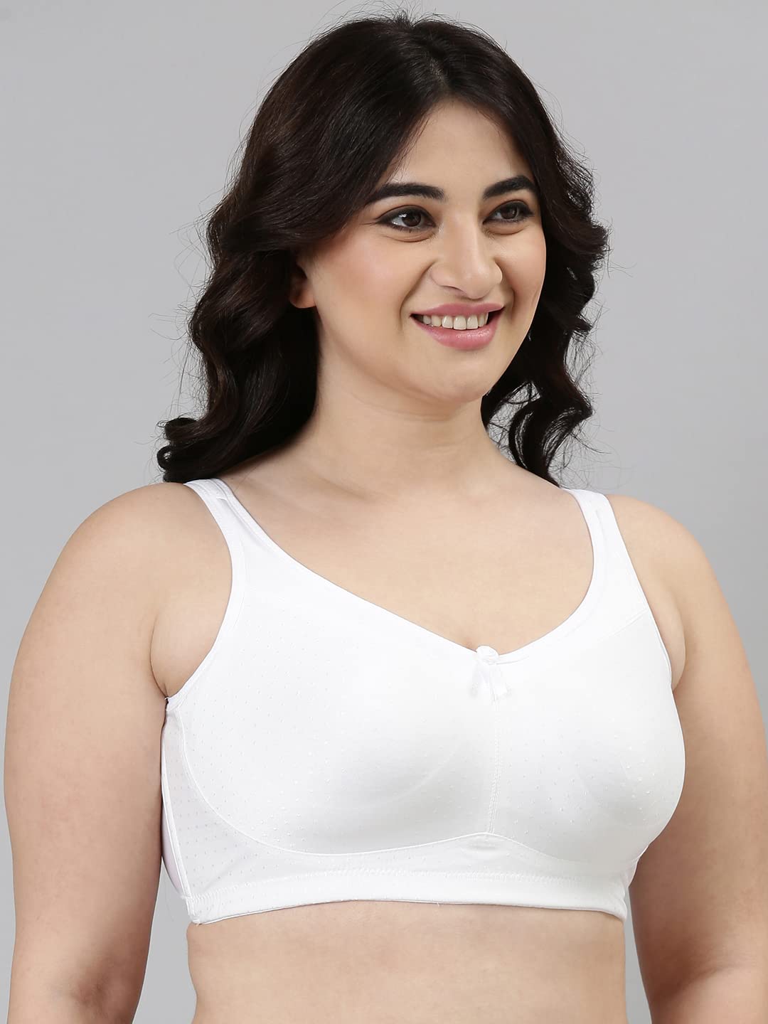 Enamor FB12 Full Support Smooth Super Lift Bra - Non-Padded, Wirefree & Full Coverage