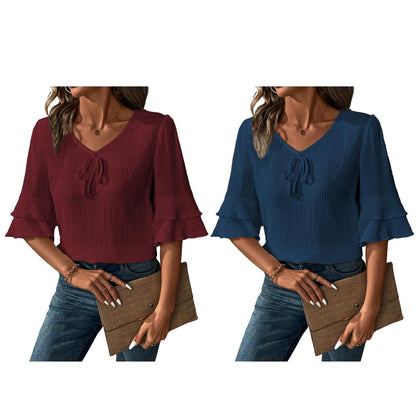 Toplot Fashion Women Tops || Shirt For Woman || Trendy Top For Women || Western Tops For Woman Stylish || Value Pack (Pop-Tshirt
