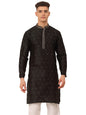 Jompers Mens Collar Embroidered Kurta