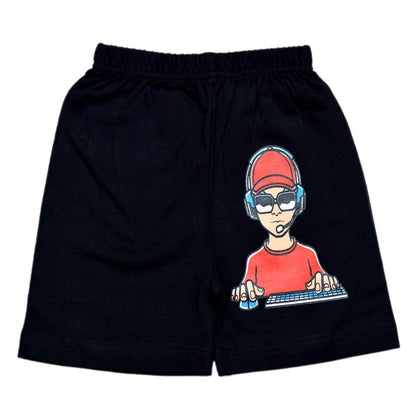 T2F Boys Printed Cotton Regular Fit Shorts(Pack of 5) Multicolour