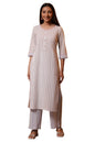 Aurelia WomenS Cotton Kurta Set (24Feas14831_Off White