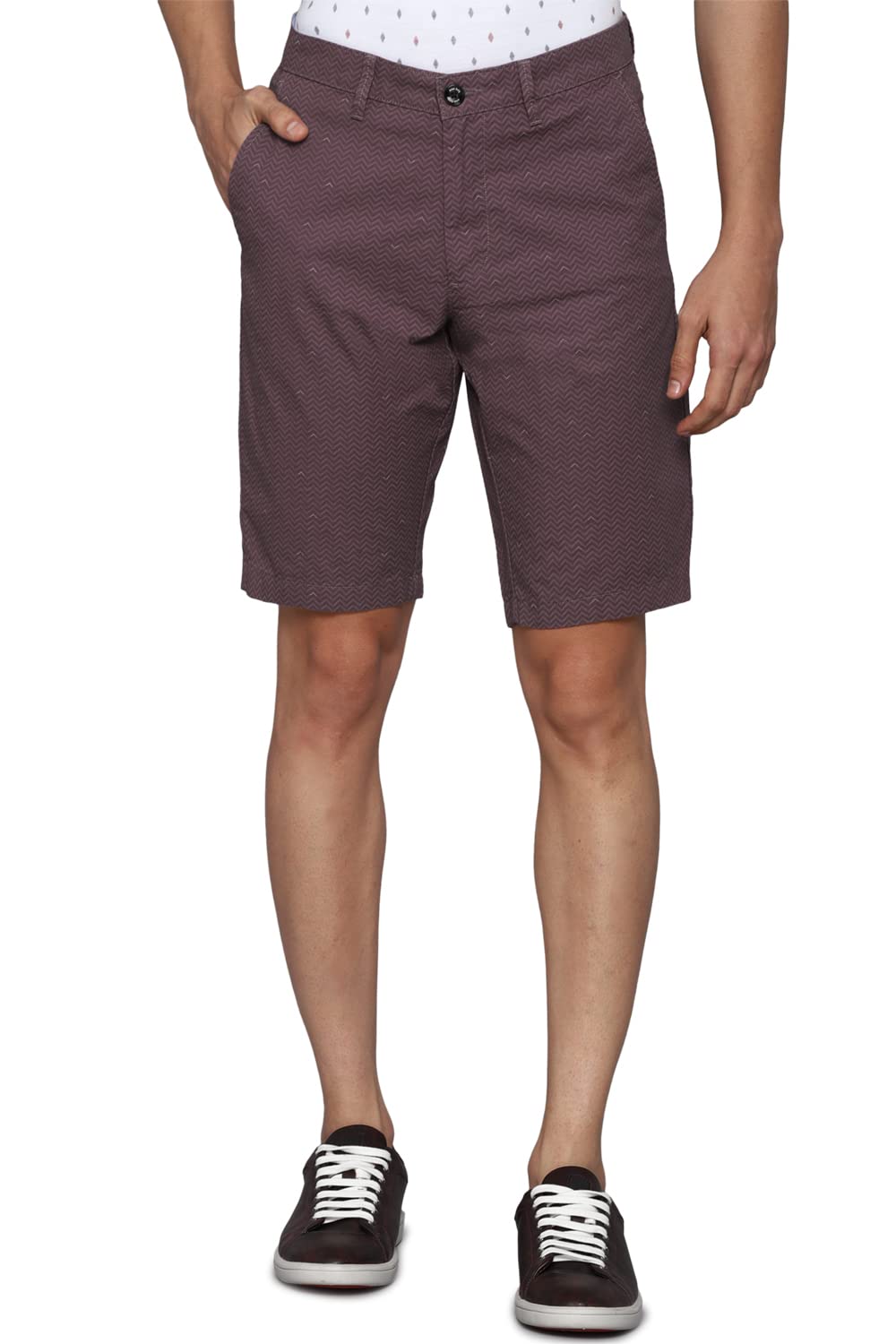 Allen Solly Men Printed Cargo Shorts