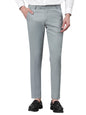 AVANOVA Mens Solid Ankle Length Flat Front Straight Slim Fit Casual Skinny Stretch Chinos Business Pant with Pocket Suit Pants