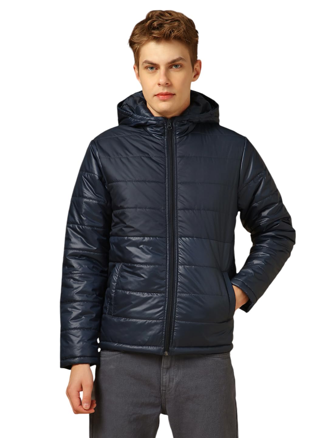 Dennis Lingo Men Regular Fit Polyester Full Sleeves Solid Jackets
