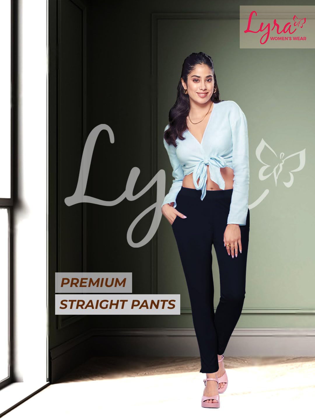 Lyra Premium Straight Pant For Women