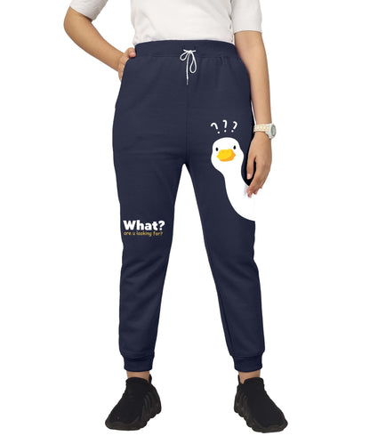 Kyda Kids Girls Cottonblend Printed Track Pants (Pack Of 1)