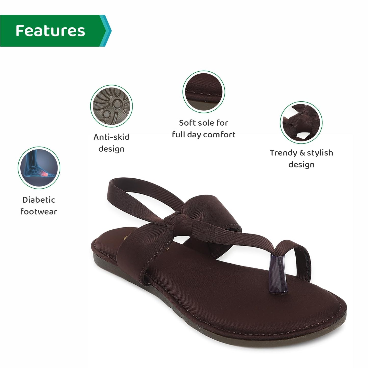 Ortho Joy Fancy Doctor Sandals|| Stylish Casual Slippers For Women