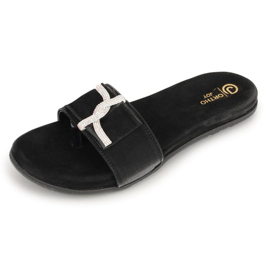 Ortho Joy Doctor Footwear For Women|| Fancy Slipper For Women || Orthopedic WomenS Fancy Slipper/Fancy Sandal For Women