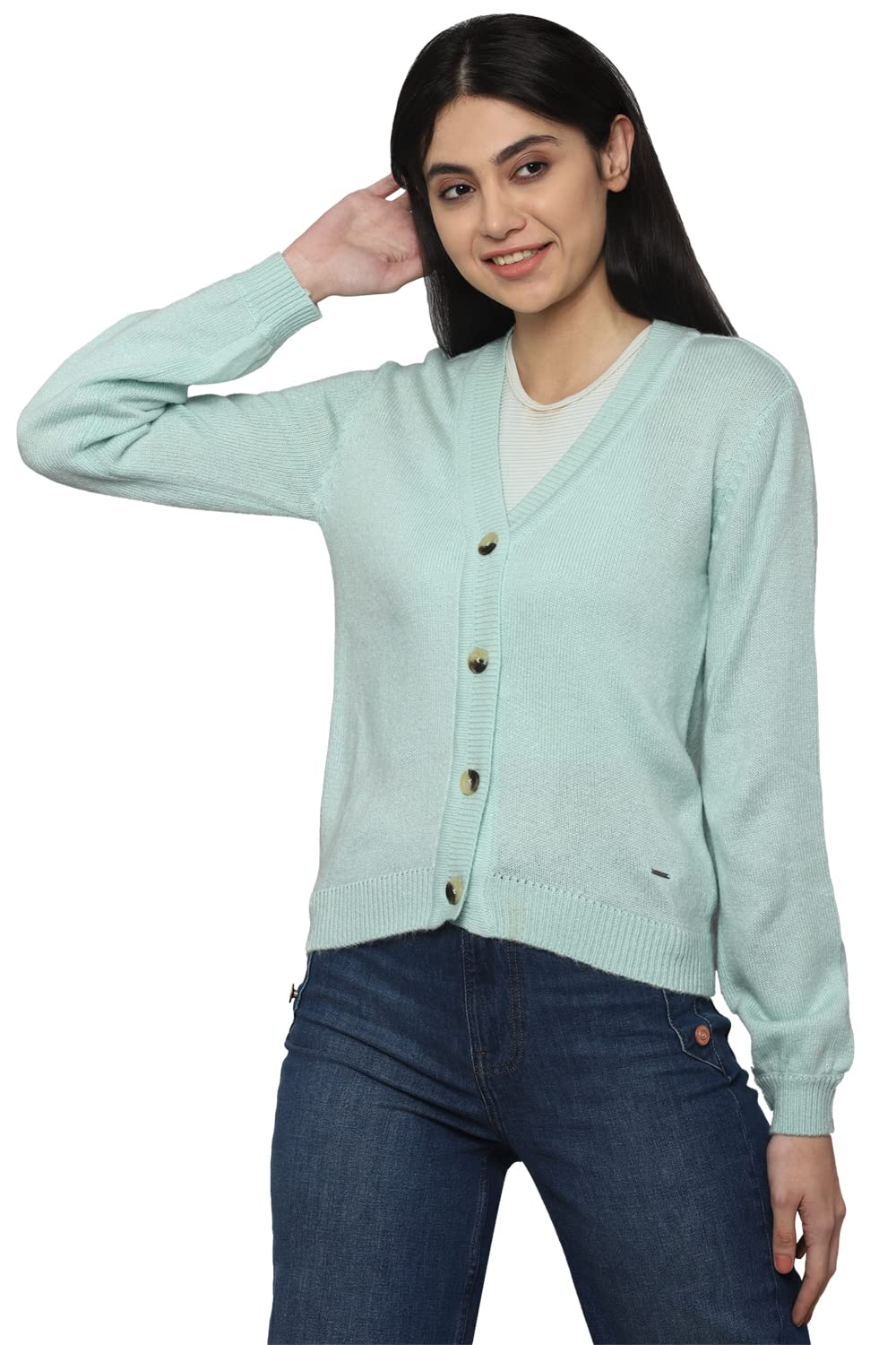 Allen Solly Women Solid Sweater