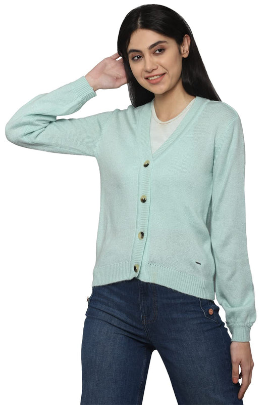 Allen Solly Girls Solid Sweater