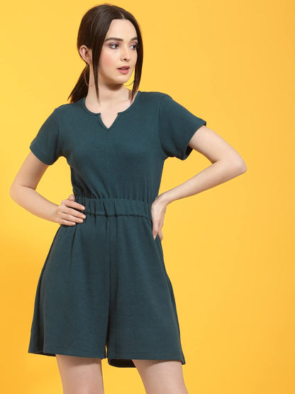 Rigo Regular Fit Cotton Midi Jumpsuit for Women | Stylish Western Playsuit for Women | One Piece Dress for Women