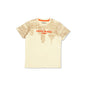 Pepe Jeans BoyS Regular Fit T-Shirt (Pb503886_Ivory White