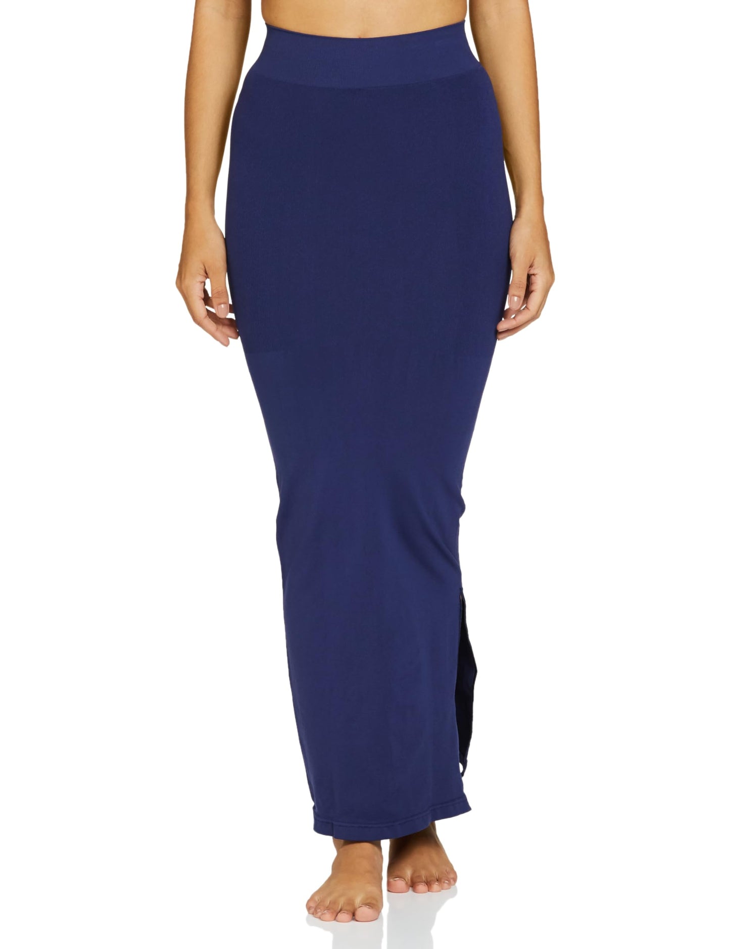 Zivame Seamless All Day Mermaid Saree Shapewear - Navy Blue