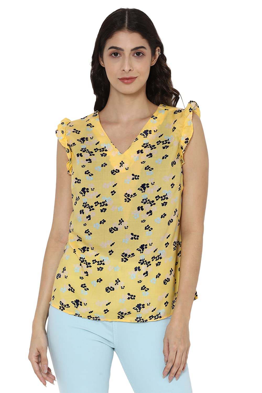 Allen Solly Women Regular Fit Printed Shirt