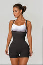 Open-Bust Strapless Short Body Shapewear