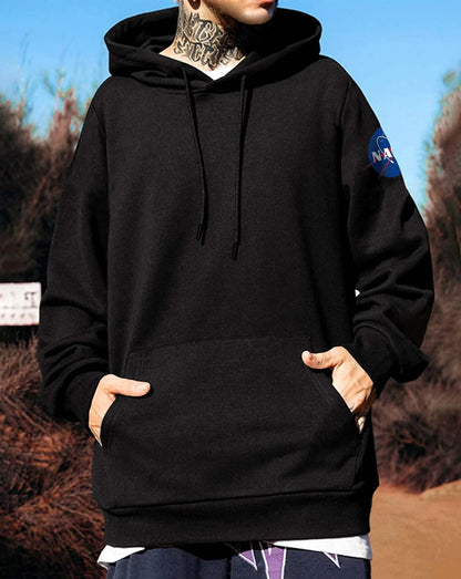 Noble Monk MenS Baggy Fit Sweatshirt | Drop Shoulder Oversized Sweatshirt | Long Sleeve Hooded Sweatshirts For Men