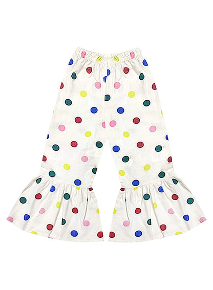 A.T.U.N. (ALL THINGS UBER NICE) Girls High Rise Regular Elasticated Waistband Casual Ruffle Pants