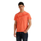Pepe Jeans Gekko Overdyed Brand Carrier Tee Peach Orange