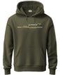 ADRO Mens Cotton Blend Neck Hooded Sweatshirt (H24-RAC-OL_Olive