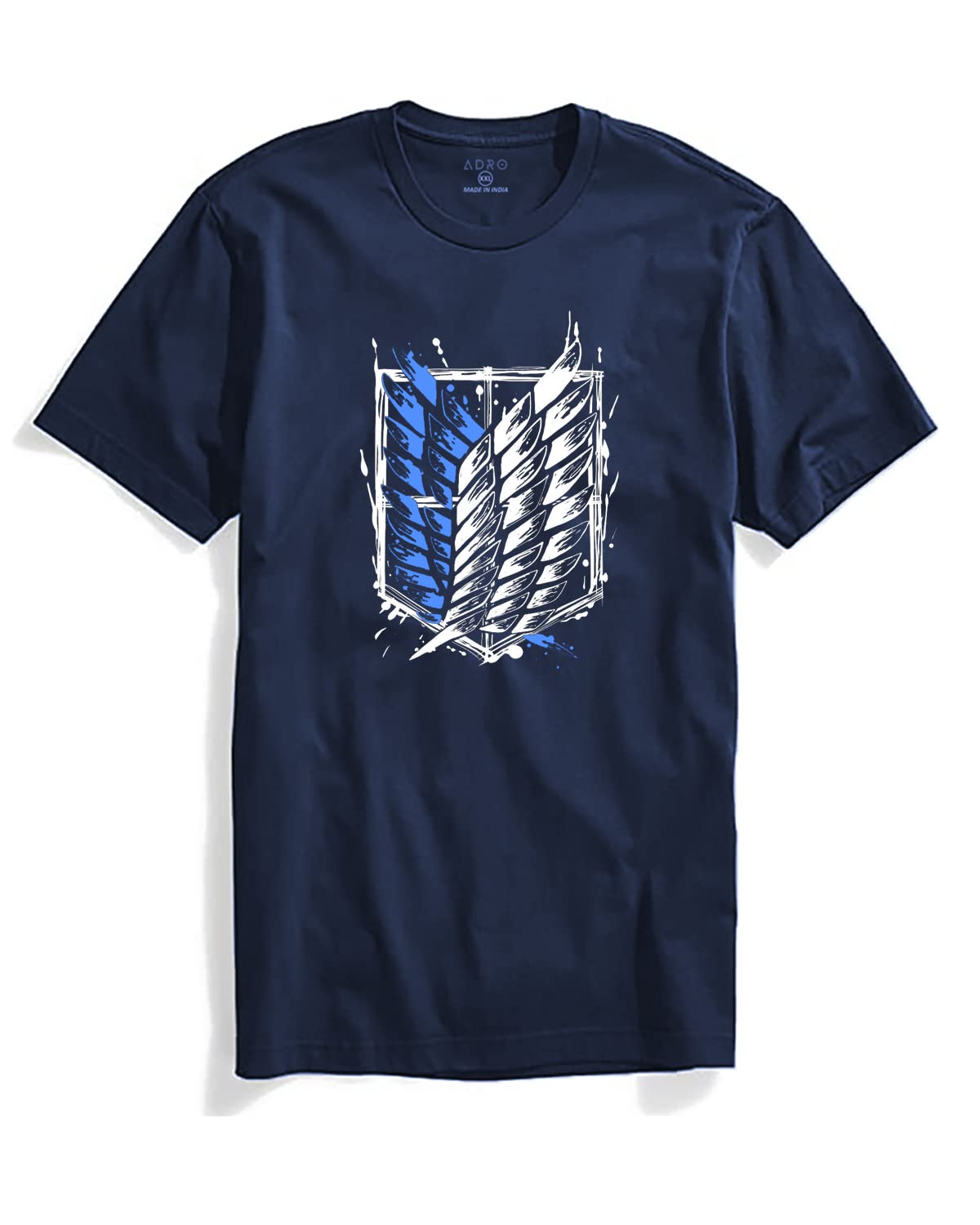 ADRO Mens Attack on Titan Cotton T-Shirt (2XL)