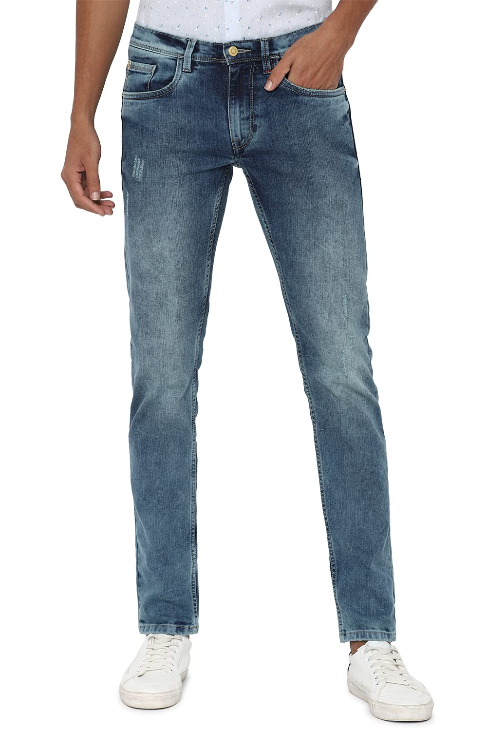 Allen Solly Men Solid Casual Denim Jeans