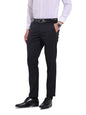The Indian Garage Co Mens Slim Fit Checkered Formal Trousers Pants
