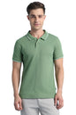 Dennis Lingo Men Regular Fit Polo Collar Cotton Poly Half Sleeve T-Shirt Olive
