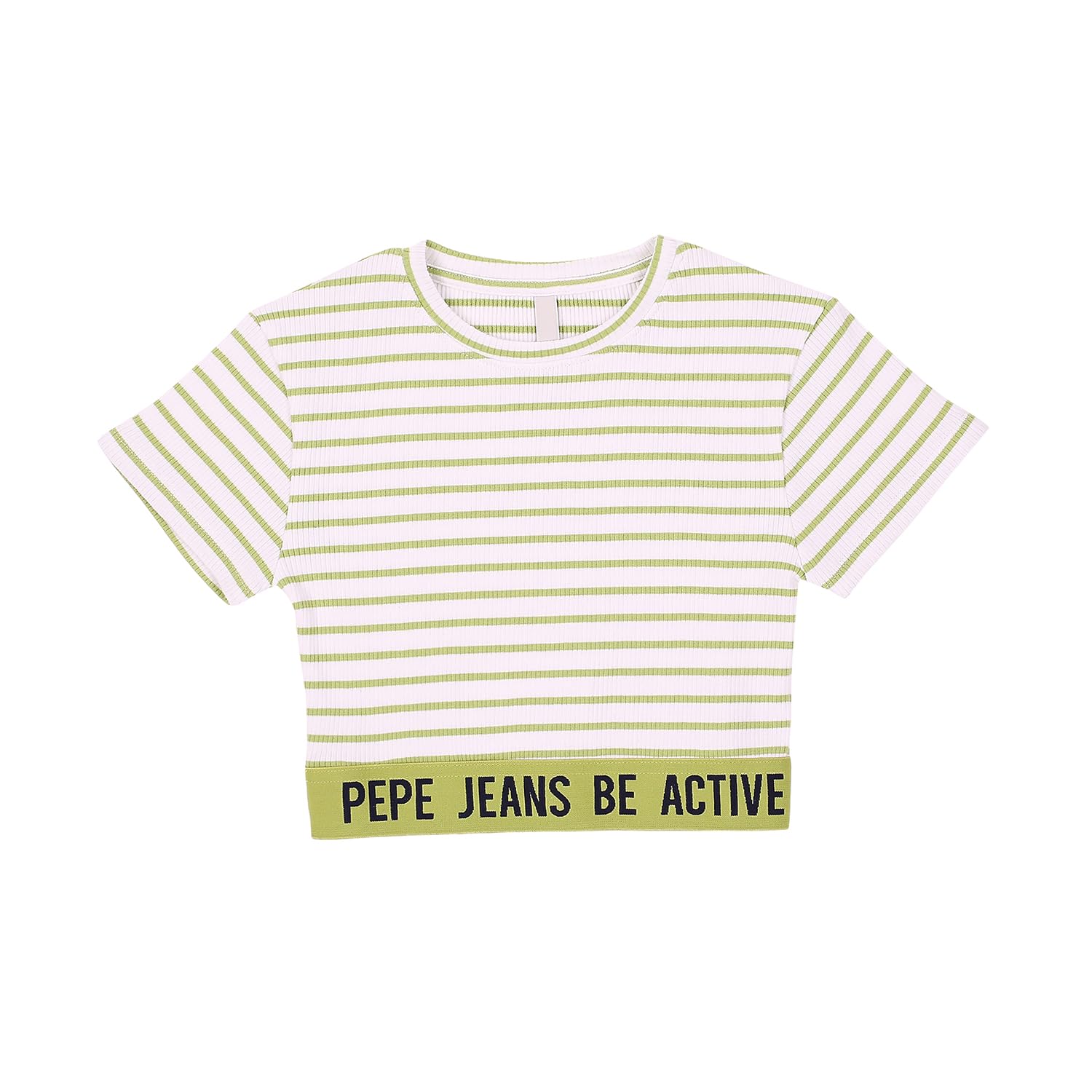 Pepe Jeans GirlS Slim T-Shirt (Pg502895_Lime 6)