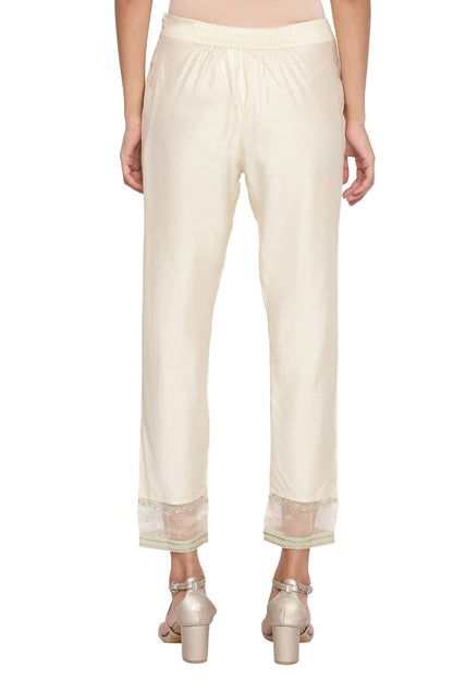W for Woman W Strechable Slim Pants for Women | Trousers for Women Beige