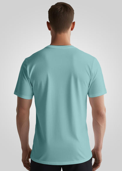 Peppyzone Mens Regular Fit T-Shirt (PZ-ZodiacScorpio6010_Sky Blue