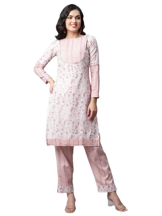 GRECIILOOKS Cotton Kurta Set for Women | Kurta Set | Kurti Set for Women | Festive Kurta Set for Women | Regular Fit Kurta Set for Women