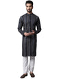 Jompers Mens Foil Printed Kurta Churidar Set