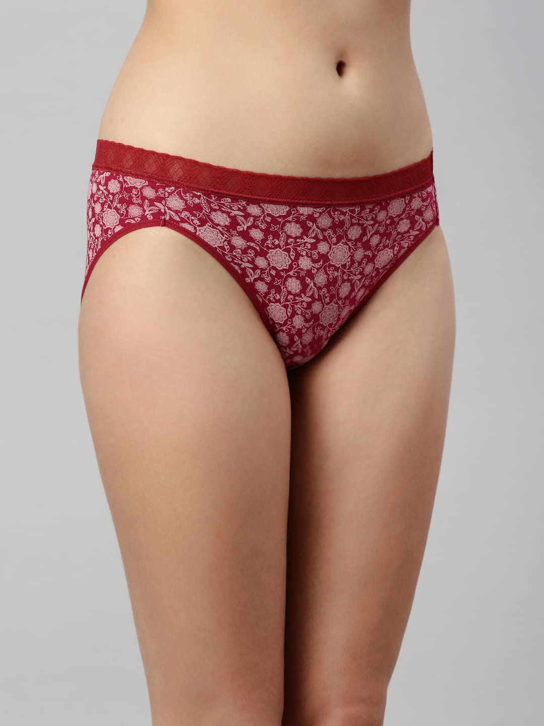 Enamor Cotton Hipster Panties for Women Pack of 2 | Full Coverage, Mid Waist with Antimicrobial & Stain Release Technology | Col