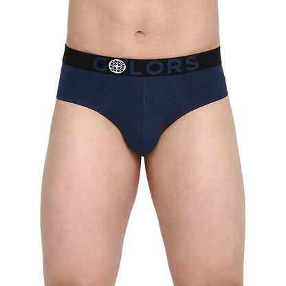 Rupa Modern Regular Solid Frontline Colors Mens Mini Briefs | Soft-Touch Cotton Stretch | Snug Fit | Breathable Fabric | Pack o