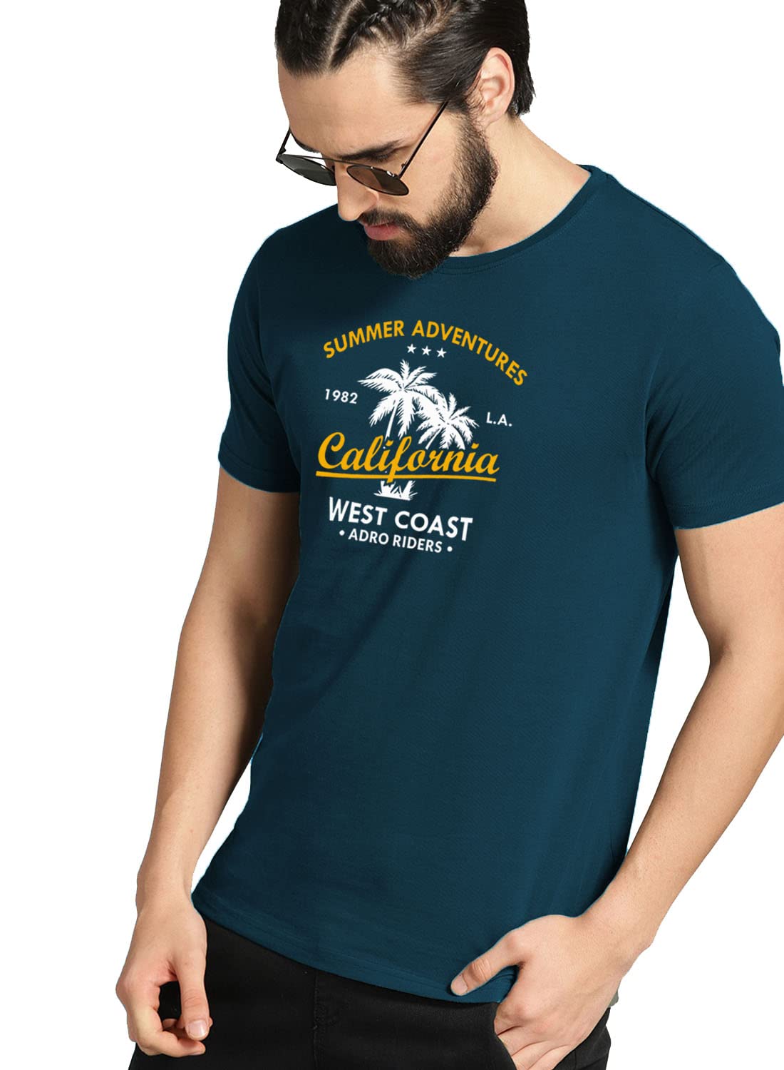 ADRO Summer Adventures California Mens Printed T-Shirt (S)