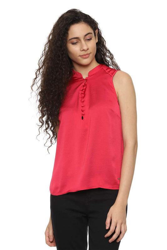 Allen Solly Women Regular Fit Solid Top