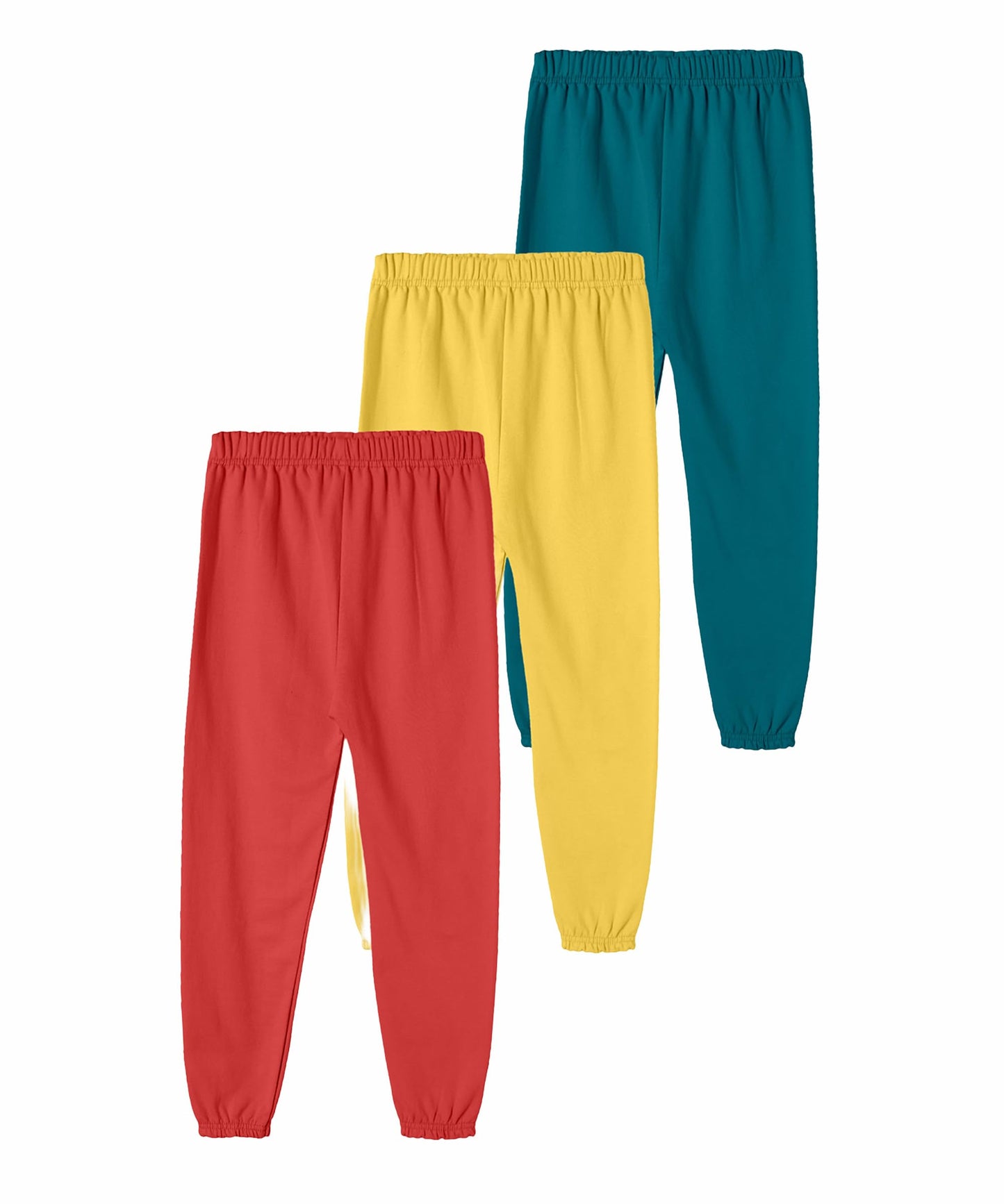 SHODOX Girls Cotton Blend Printed Regular fit Track Pants (Pack of 3)