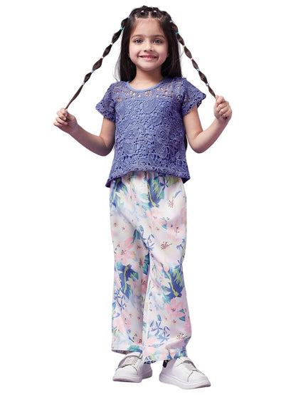 Pspeaches Girls Top with Trousers