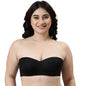 Enamor F074 Full Figure Strapless & Multi-way Bra  Padded, Wired & Medium Coverage