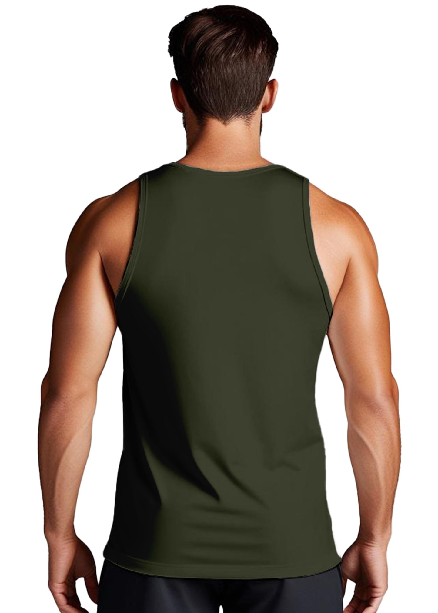 Peppyzone Mens Regular Fit Vest (TT-Teddy1620_Olive2