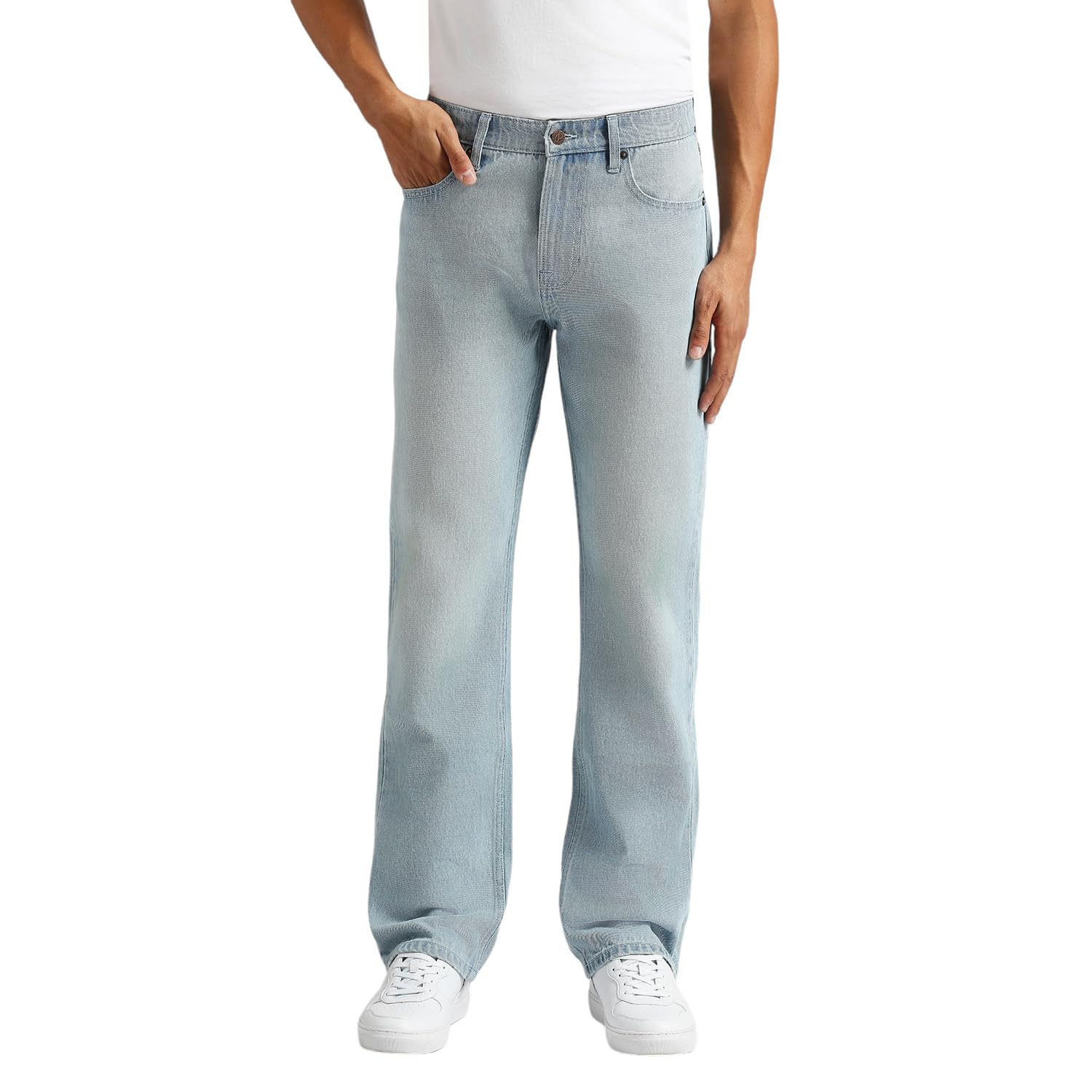 Holborne Straight Fit Mid Waist Jeans