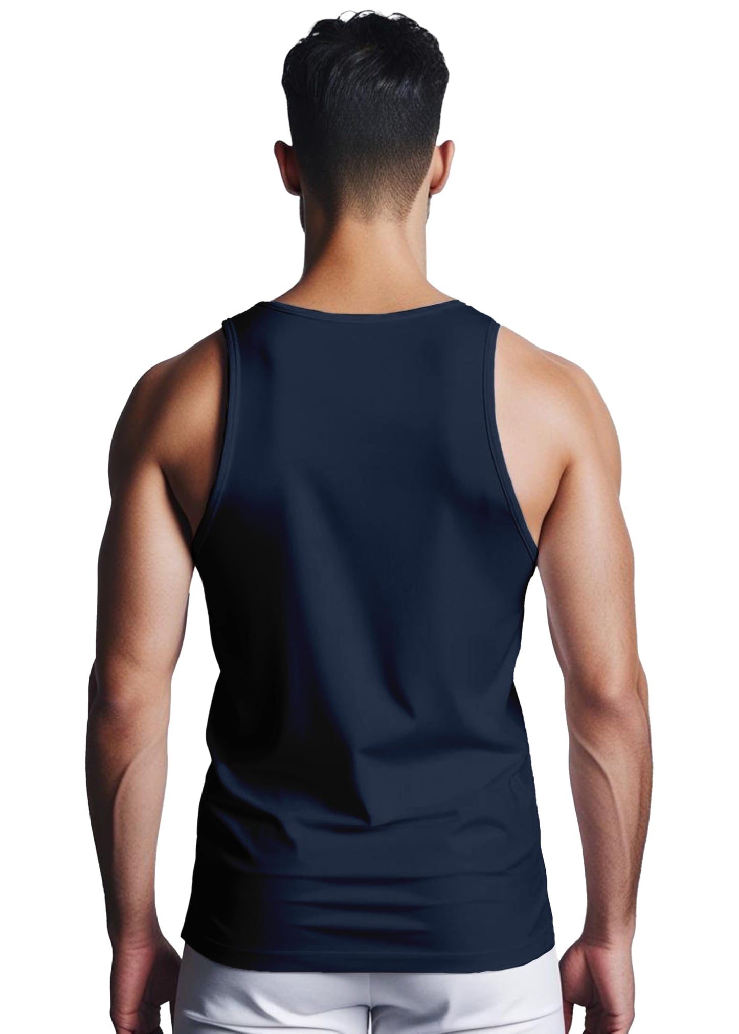 Peppyzone Mens Printed Regular Fit Vest (TT-ArmyP-1092_Navy Blue4