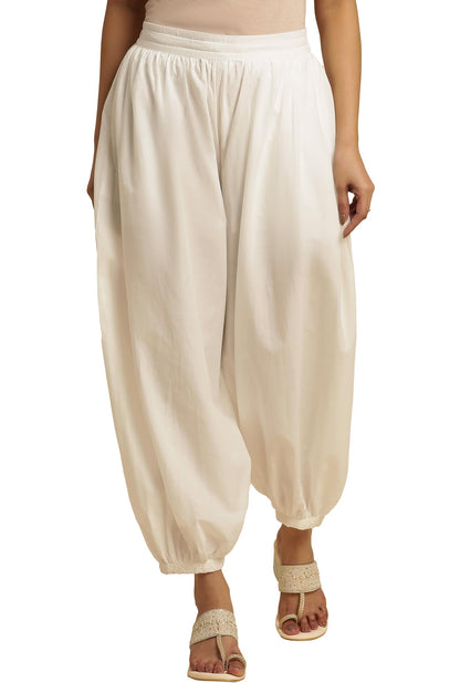 W Pure Cotton Strechable Salwar For Women | Pure Cotton Salwar For Women | Patiala Pants For Women | W For Woman