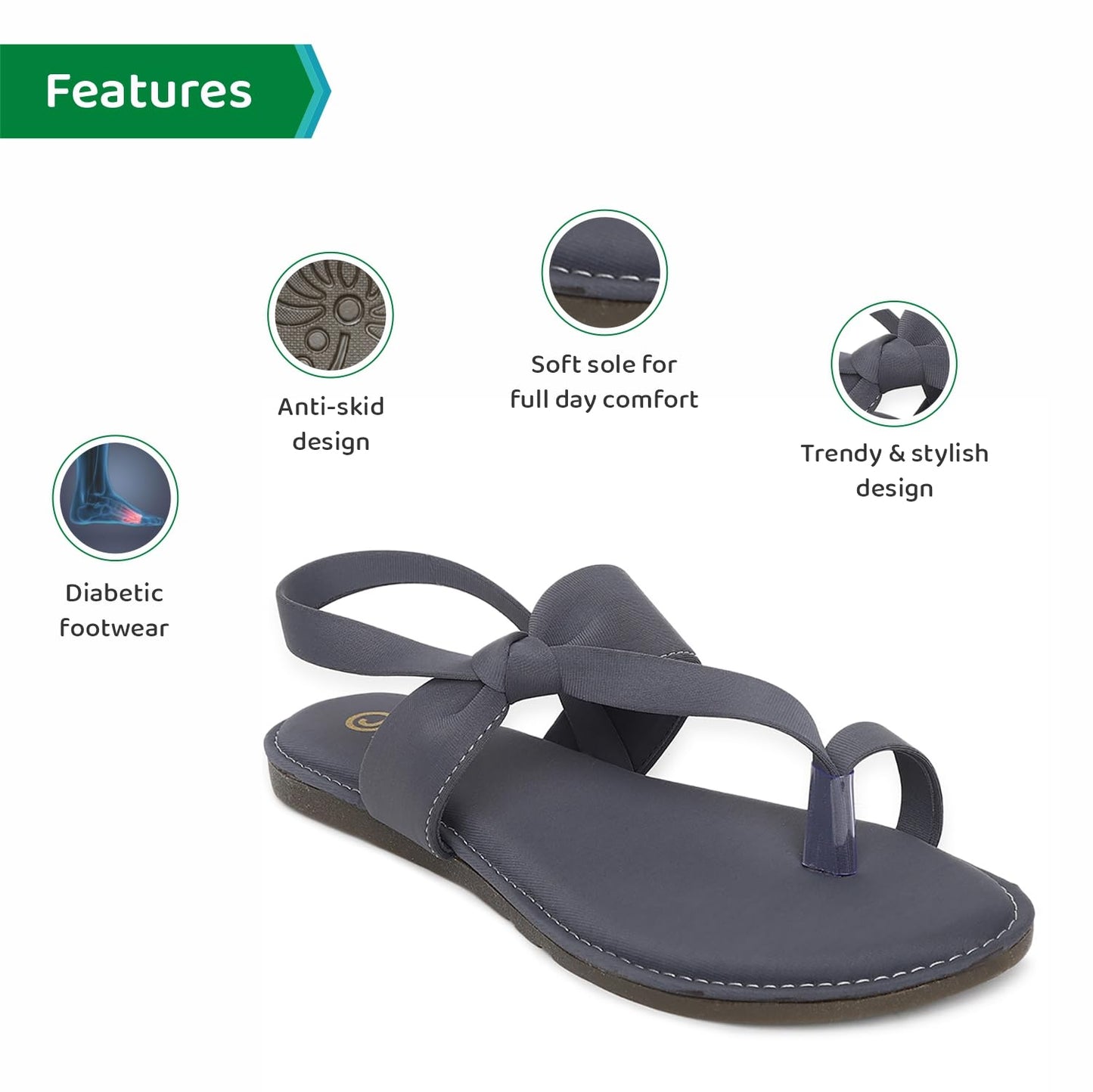 Ortho Joy Fancy Doctor Sandals|| Stylish Casual Slippers For Women