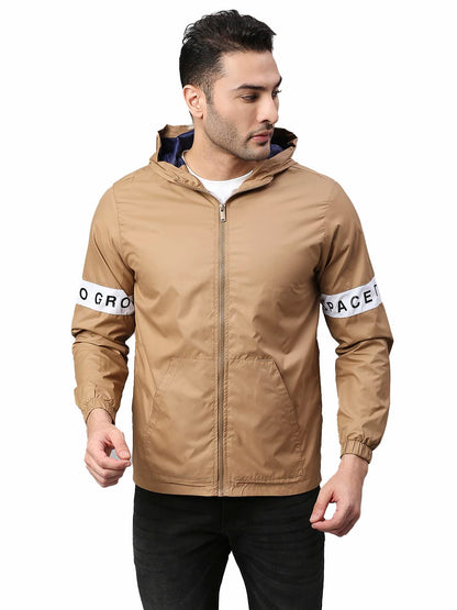 Dennis Lingo Polyester Regular Fit Full Sleeves MenS Panelled Shell Jacket With 2 Pockets - Lightweight Casual Winterwear For M