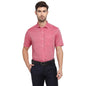 Turtle Men Cotton Linen Regular Fit Half Sleeve Light Pink Formal Shirt