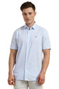 Allen Solly Men Slim Fit Regular Fit Printed Short Sleeve Shirt