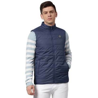 Dennis Lingo Polyester Regular Fit Long Sleeves MenS Solid Puffer Jacket With 2 Pockets - Lightweight Casual Winterwear For Men